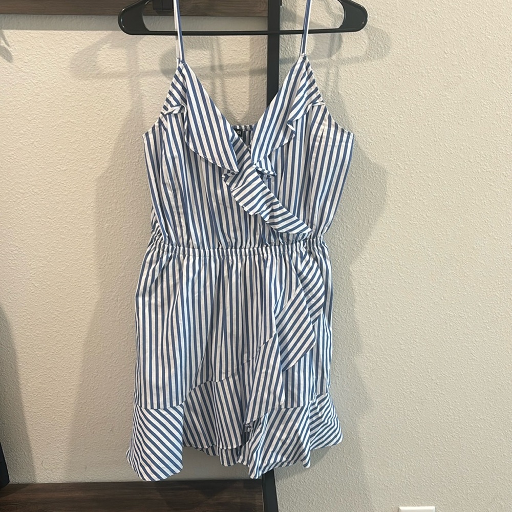 Express pinstripe dress